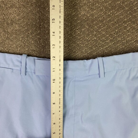 RLX Ralph Lauren Shorts Men's Size 35 Blue Golf Flat Front - Picture 8 of 11